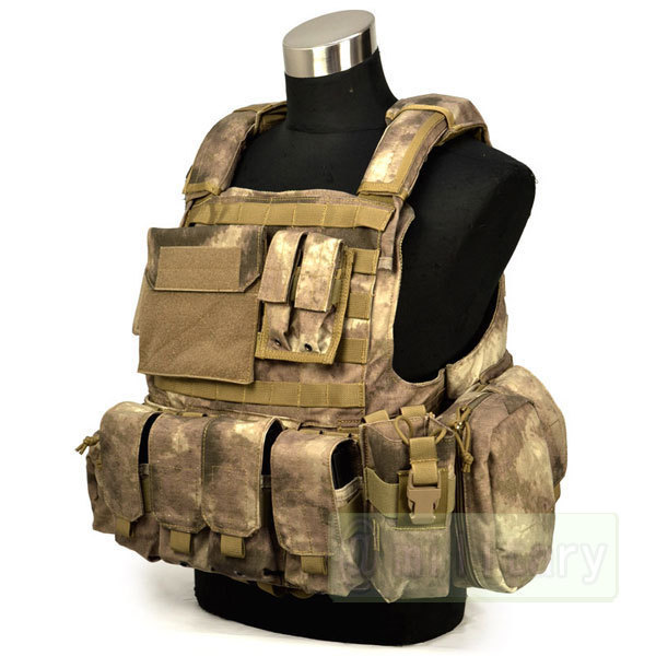 Flyye ForceRecon Vest with Pouch Set Ver.LAND A-TACS Msize
