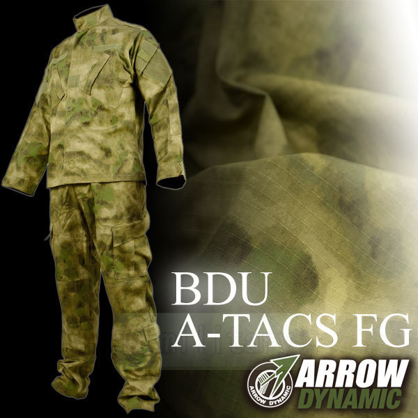 Arrow Dynamic BDU 森林迷彩 A-TACS FG 上下セット Lサイズ_画像1