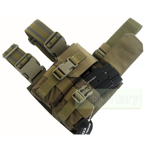 FLYYE Molle Drop Leg M4/M16 MAG Pouch CB　PK-E007_画像2