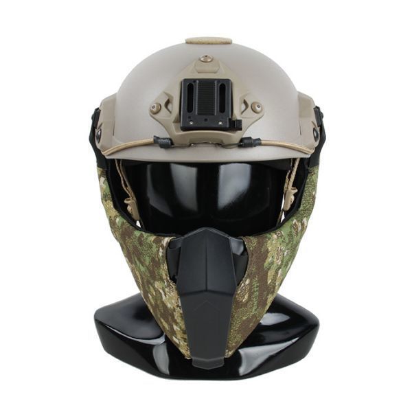 TMC under half face mask for OC Highcut helmet [Pencott GreenZone pen cot green Zone ]