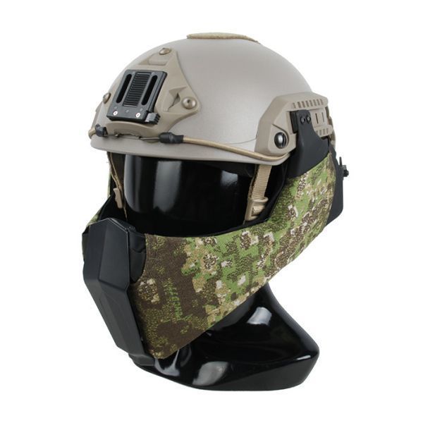 TMC under half face mask for OC Highcut helmet [Pencott GreenZone pen cot green Zone ]
