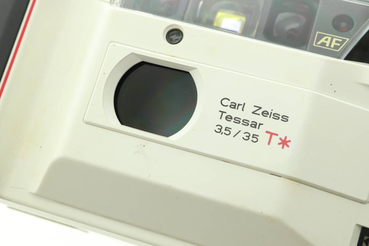 VMPD4-37-43 KYOCERA 京セラ コンパクト フィルムカメラ TD Carl Zeiss Tessar 3.5/35 T ケース付き 動作未確認 ジャンク_画像8