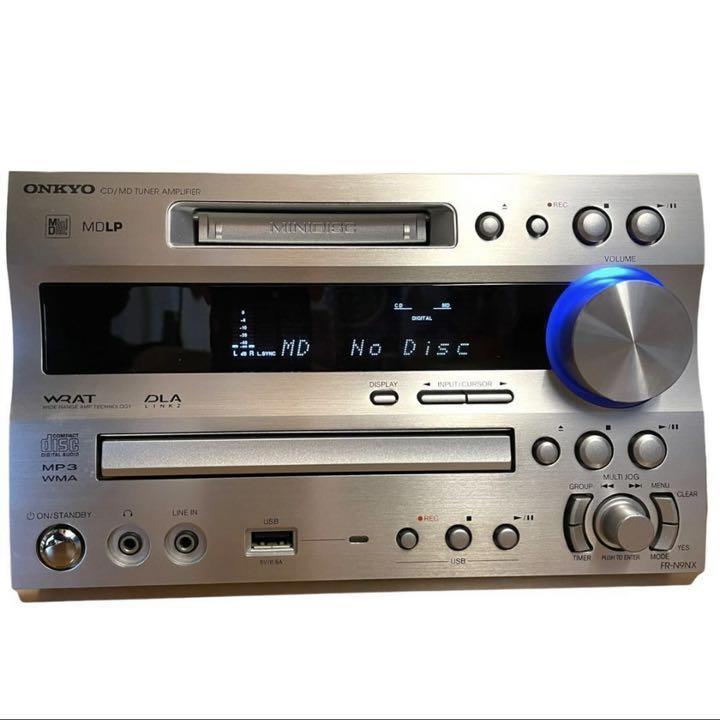 ONKYO FR-N9NX(S) オンキョー CD/MDチューナーアンプ-