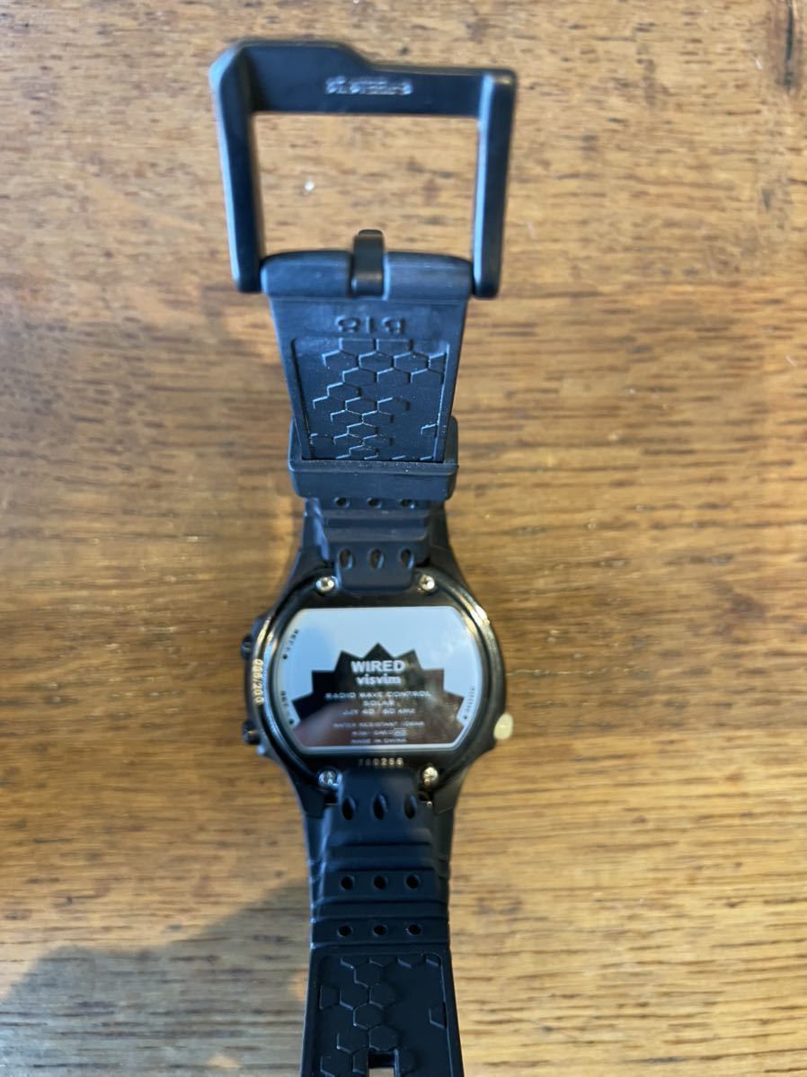 visvim WIRED SEIKO ソーラー電波時計 ✨販売特別価格✨ メンズ