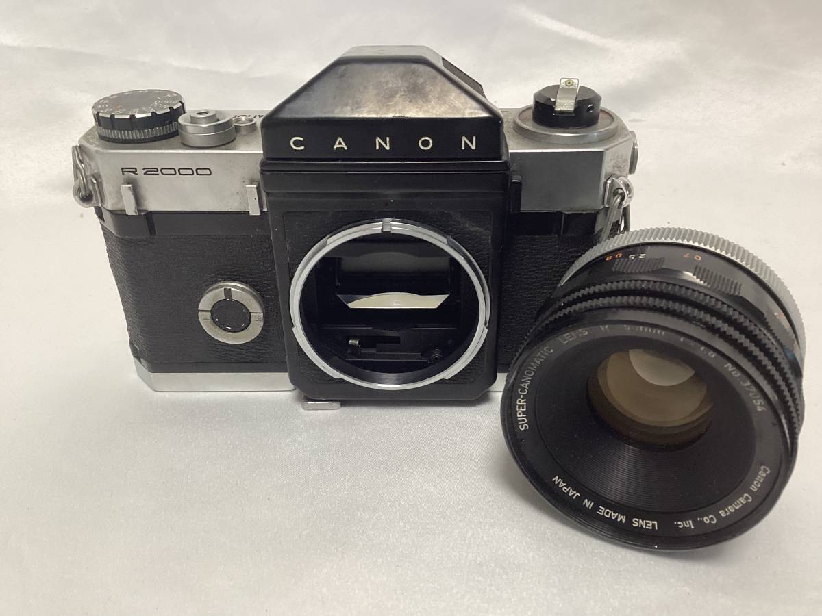 CANON Canonflex R2000 LENS R 50/1.8mm カメラ