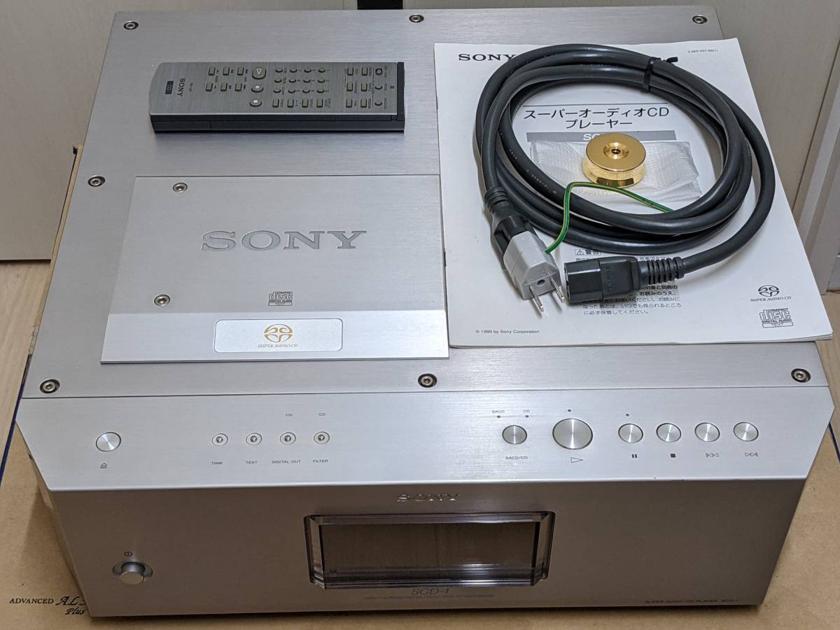 ソニー】SONY SCD-1 取説 リモコン スタビライザー付 +おまけ多数
