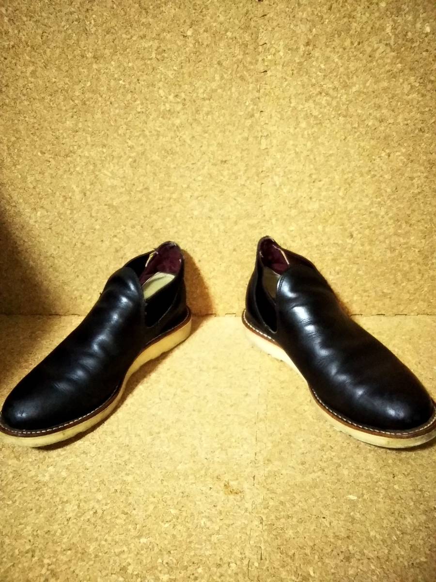 【CHIPPEWA】チペワ ロメオ 9E (27cm) CHIPPEWA ROMEO 24020 サイドゴアブーツ ブラック 希少レア 廃盤品【良品】 _画像2