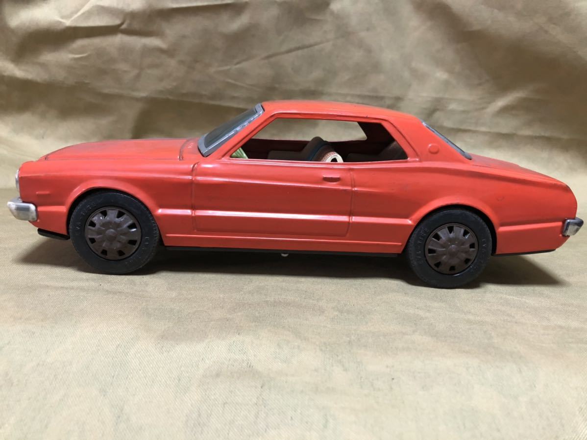 TOYOTA NEW-MARKⅡ EVA-TIRE 昭和レトロ ブリキ ミニカー 当時物 TOYOTA NEW-MARKⅡ EVA-TIRE 昭和レトロ ブリキ ミニカー 当時物