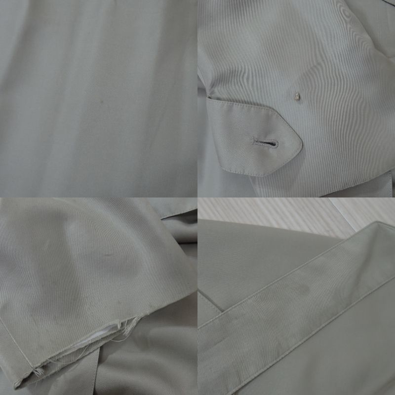希少 vintage バーバリー プレステージ コレクション Burberrys シルク100% トレンチコート レディース 9AR ヴィンテージ 6691 9