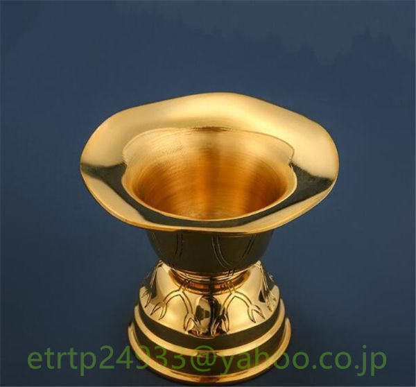 品数豊富! 密教法具 真鍮製磨き仕上げ 花水器 聖天法具 聖天用品 寺院用仏具★極上品 仏具一般 品数豊富! 密教法具 真鍮製磨き仕上げ 花水器 聖天法具 聖天用品 寺院用仏具★極上品 仏具一般