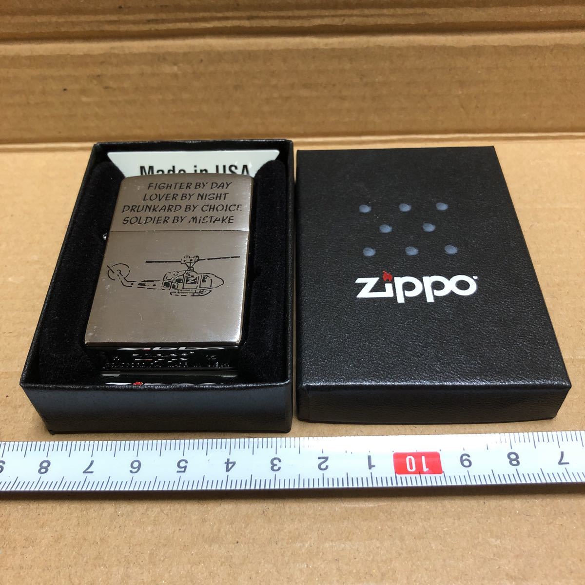 ZIPPO Zippo - Zippo Zippo - lighter oil lighter vietnam Vietnam helicopter airplane 