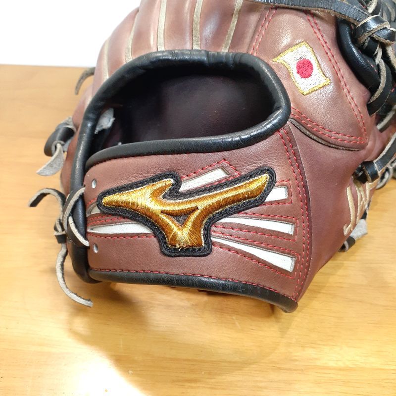 ミズノプロ 原田のどか 実使用グラブ HAGA JAPAN 耕作印 ソフト ミズノプロ 原田のどか 実使用グラブ HAGA JAPAN 耕作印 ソフト