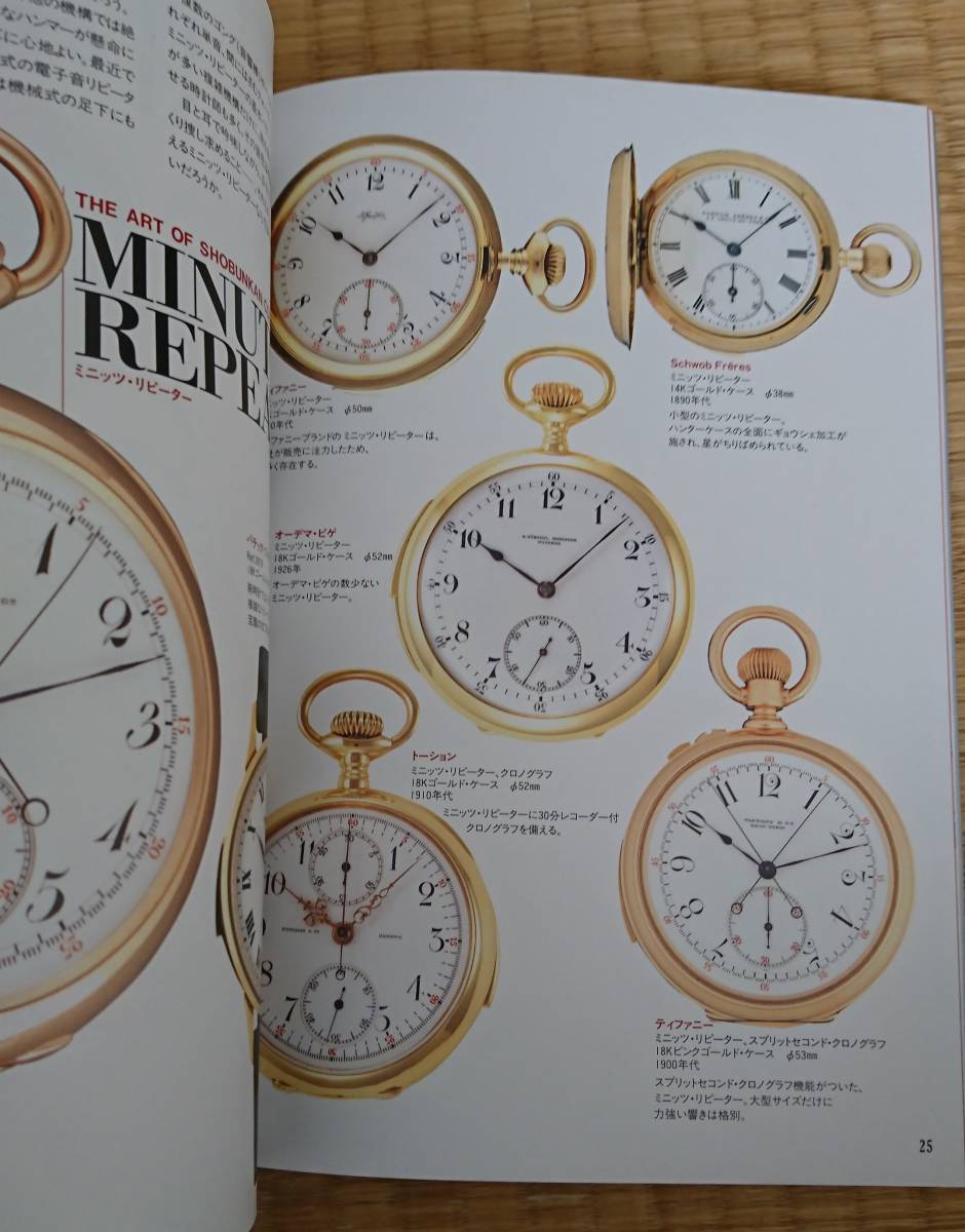 腕時計懐中時計コンプリカタログ冊子11冊セット尚文館SHOBUNKANキャリバー ヴィンテージパテックフィリップクロノグラフPATEK PHILIPPE _画像3