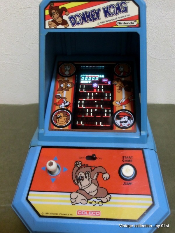 動作品☆【91st】1981/82 アメリカ COLECO ゲーム機 ドンキー 動作品☆【91st】1981/82 アメリカ COLECO ゲーム機 ドンキー