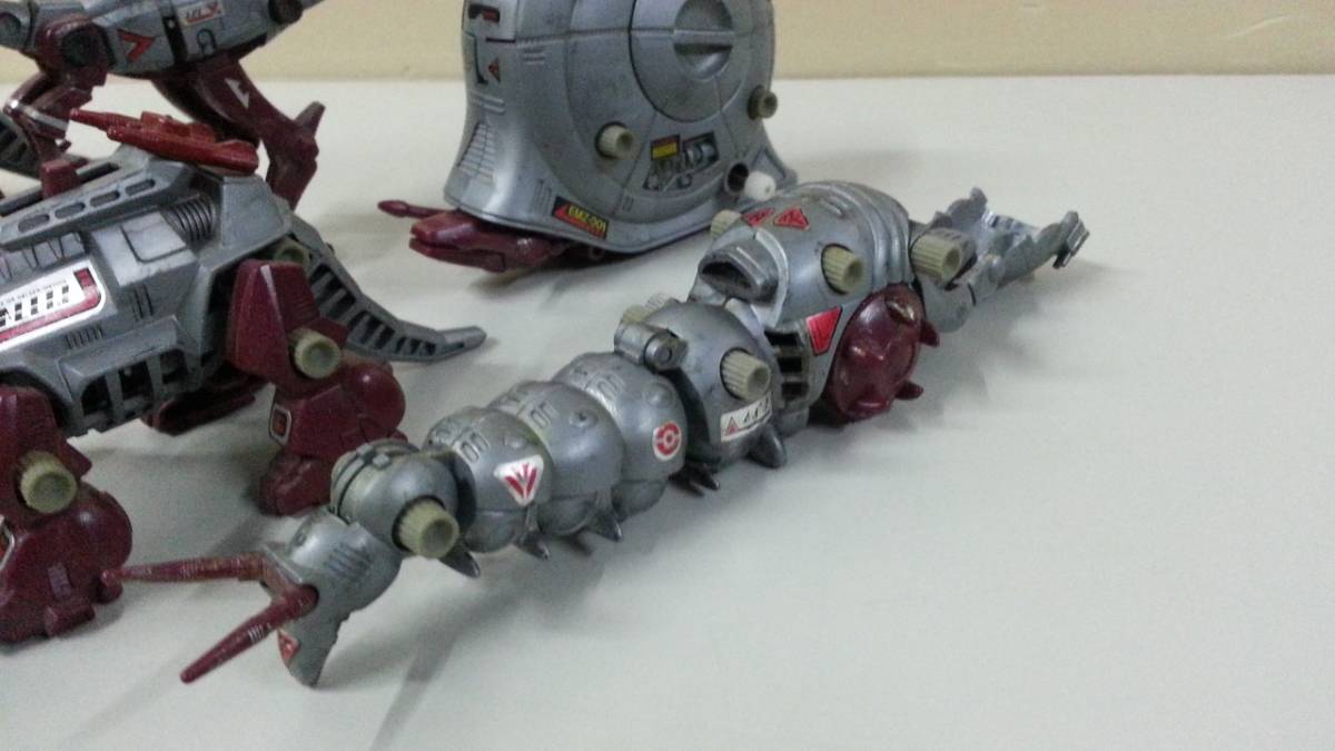 [33]＃ZOIDS　ゾイド　ザットン・ゲルダー・モルガ他　組立済　ジャンクまとめ_画像2