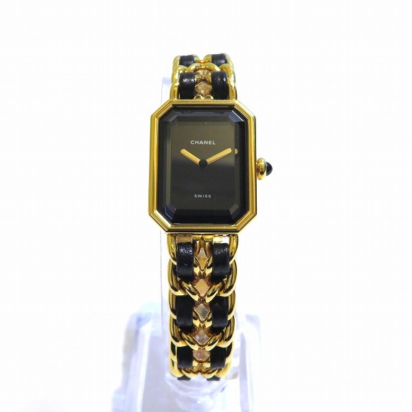 シャネ プルミエール H0001 Lサイズ クォーツ 時計 腕時計 レディース☆0204