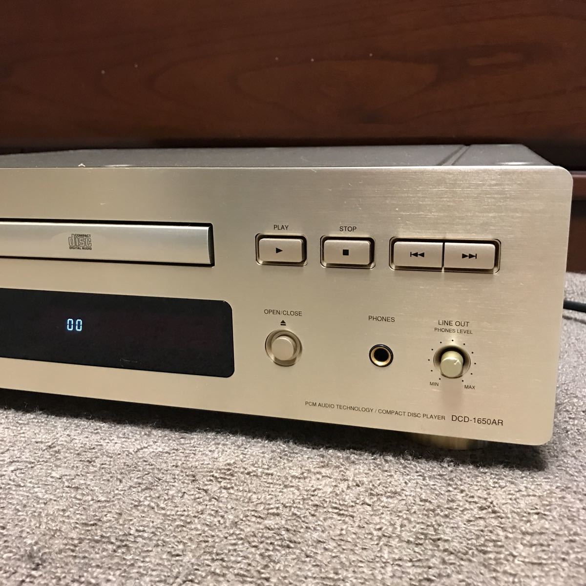 DENON◇DCD-1650AR◇COMPACT DISC PLAYER◇現状ジャンク_画像3