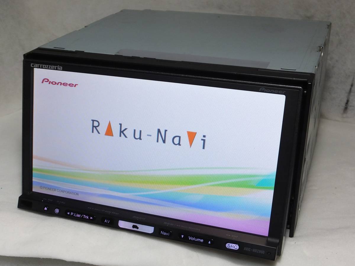 ◇◇HDD楽ナビ◇AVIC-HRZ990◇最新2019年版地図・オービス