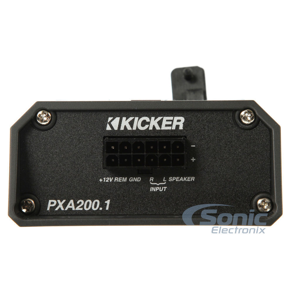 ■USA Audio■キッカーKicker PXA200.1(42PXA2001) 1ch ●マリーングレード ●超小型●保証付●税込_画像6