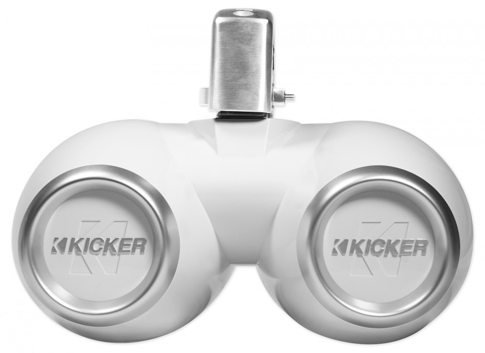■USA Audio■キッカー Kicker 最新型LED付マリーンタワーシステム KMTDC65W (45KMTDC65W) 白色 16.5cm Max.390W●保証付●税込_画像6