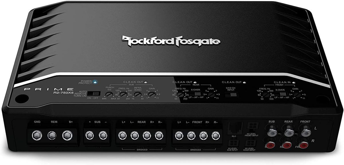 #USA Audio# Rockford Rockford prime series R2-750X5 5ch (5/3ch) * with guarantee * tax included 