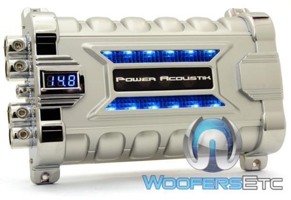 ■USA Audio■パワーアコースティック Power Acoustik PCX-30F, 30ファラッドハイブリッドパワーキャパシター●電圧計付●税込_画像2