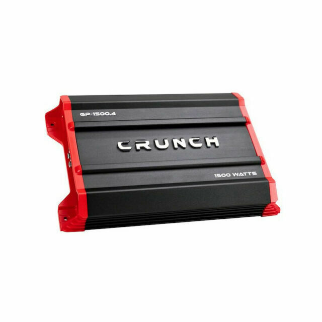 #USA Audio# America. Clan chiCRUNCH Ground Pounder series GP-1500.4 4ch Class AB Max.1500W * with guarantee * tax included 