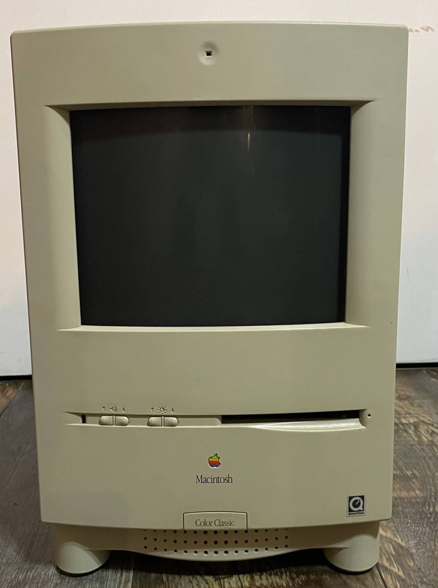 No355】ジャンク レトロ 希少 Apple Macintosh Color Classic No355】ジャンク レトロ 希少 Apple Macintosh Color Classic
