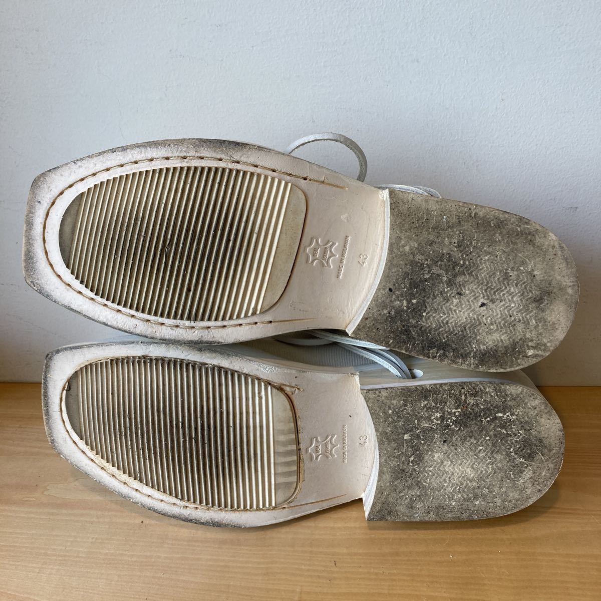 DIRK BIKKEMBERGS ダーク ビッケンバーグ 43 canvas lace up shoes