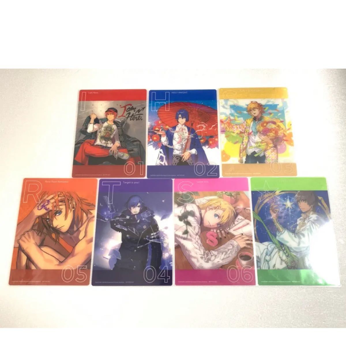 うたの☆プリンスさまっ♪ ソロベストアルバム購入特典 A6 クリアカード 全7種　うたプリ