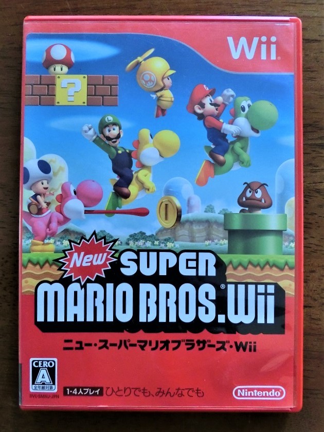 Wii　ソフト【SUPER MARIO BROS. Wii】送料無料