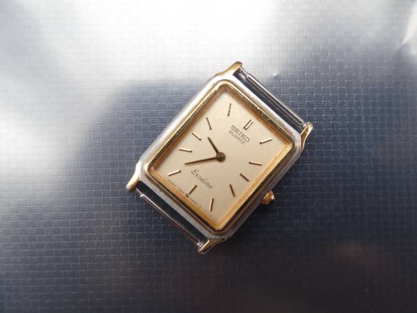 SEIKO Exceline for lady wristwatch 7320-6020 Junk *# Seiko 
