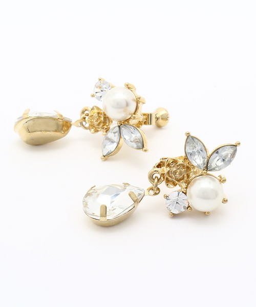 812* pearl × Stone earrings Gold axes femme axes femme IS642X54 accessory accessory gothic 