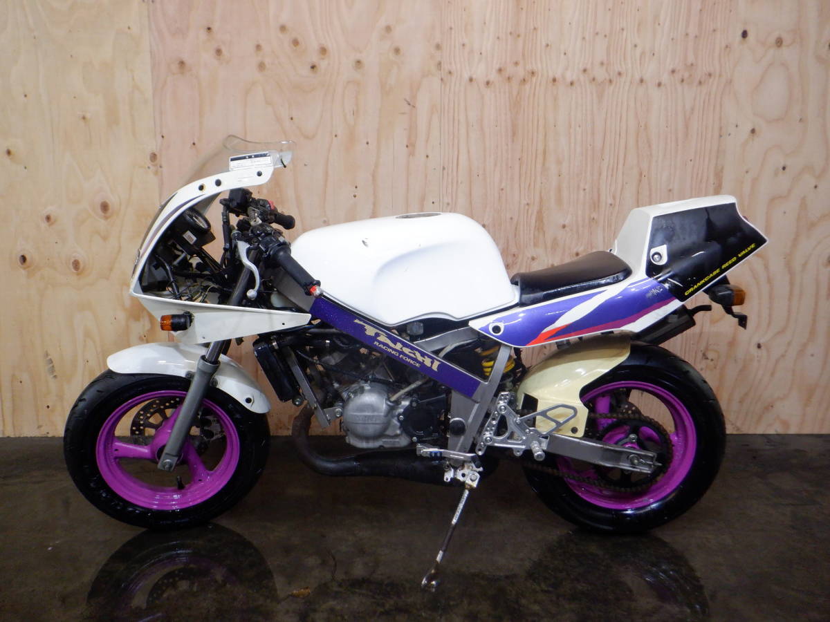 ヤマハ YAMAHA TZM50 4KJ 販売証明書有り 売り切り 未整備 現状車 場内