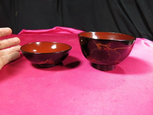 新作豊富な ヤフオク! - B 雪紋椀③ 江戸時代 漆工 漆器 漆絵 在庫低価