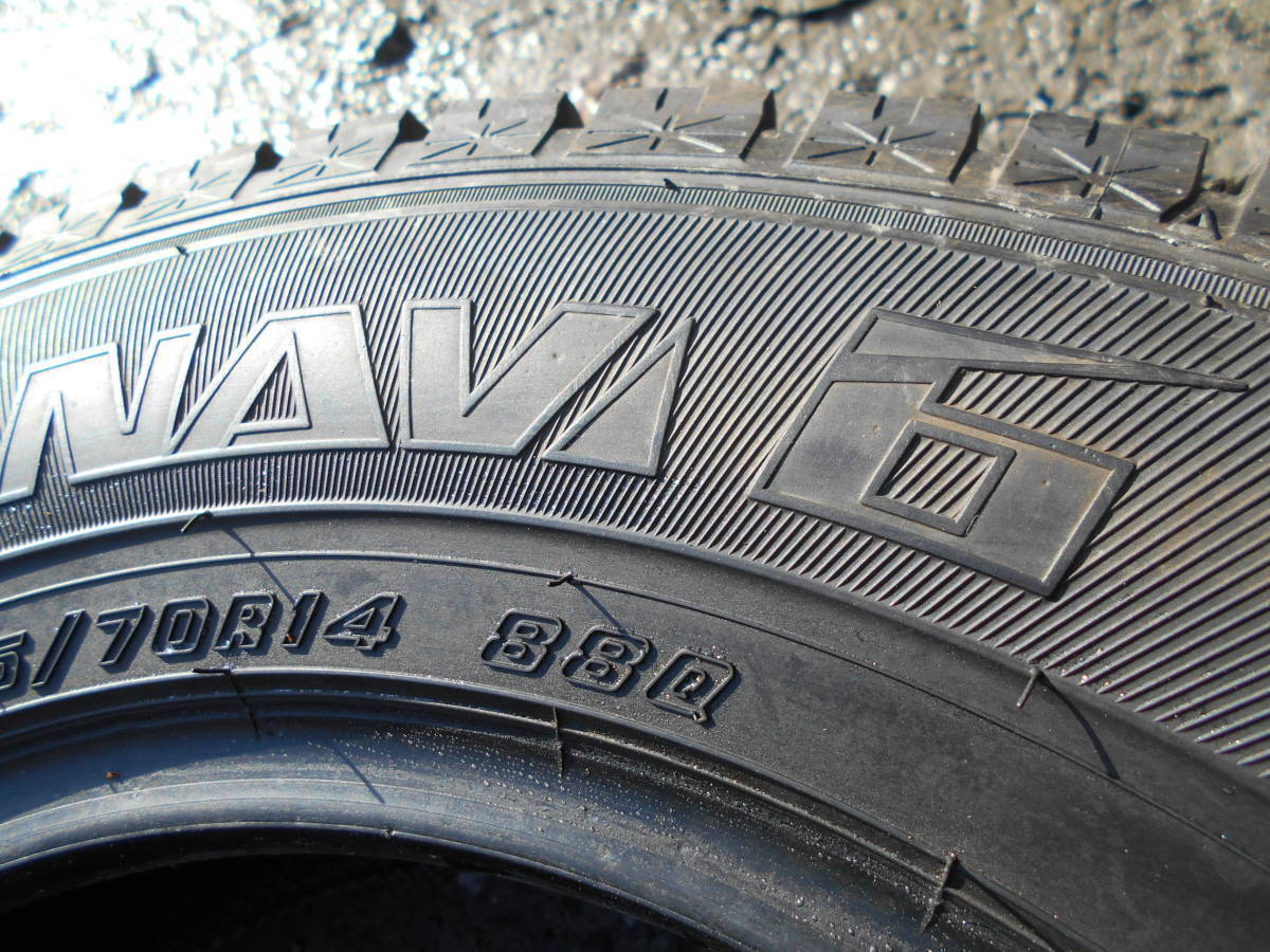 Z41 185/70R14 冬4本セット スタッドレス 185/70-14 185-70-14 GOODYEAR ICE NAVI 6 アリオン アレックス プレミオ_画像8