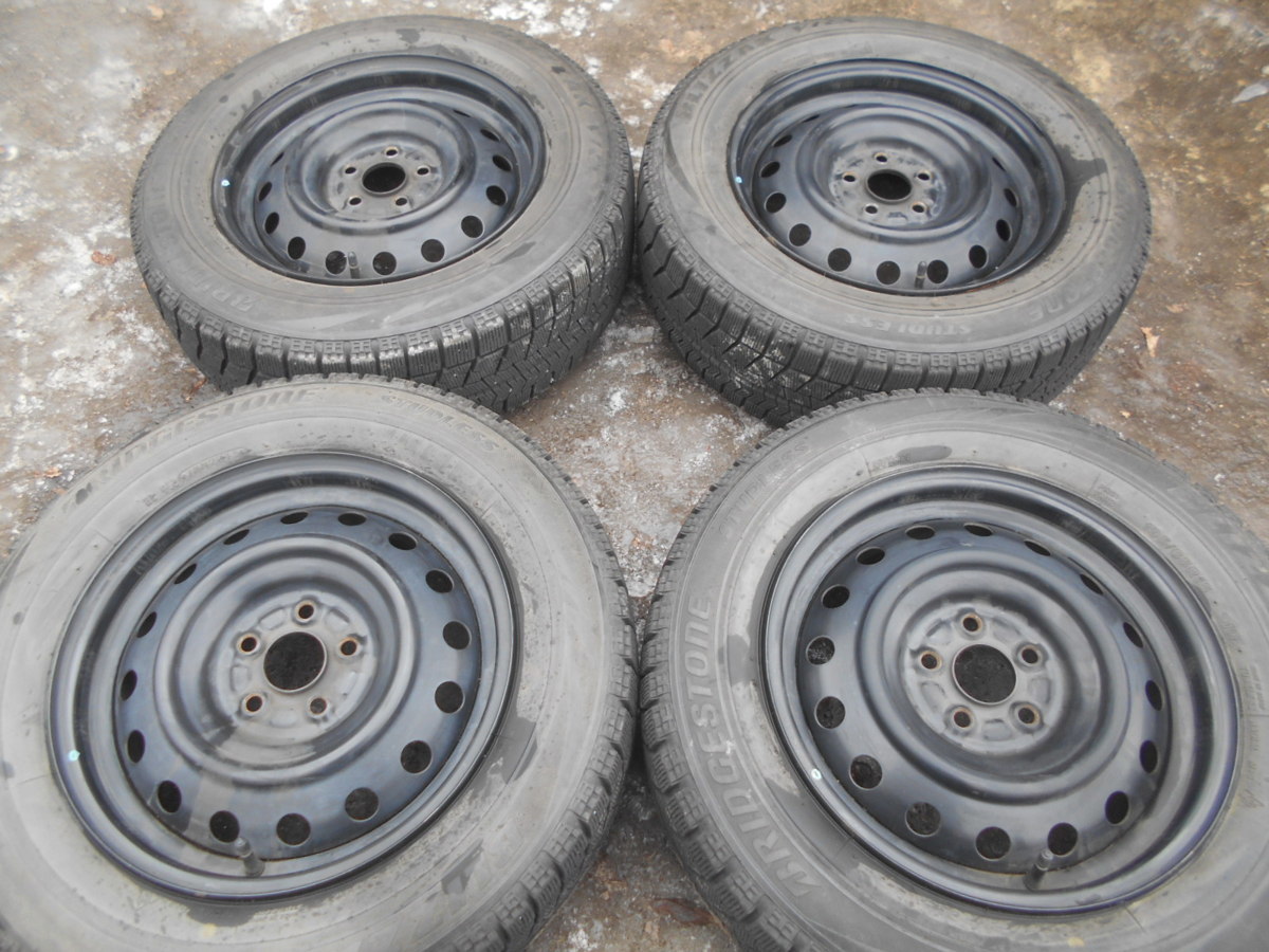G434 195 65R15 冬4本セット スタッドレス 65-15 195-65-15 BRIDGESTONE BLIZZAK VRX 15インチ鉄ホイール 最大の割引 G434 195 65R15 冬4本セット スタッドレス 65-15 195-65-15 BRIDGESTONE BLIZZAK VRX 15インチ鉄ホイール 最大の割引
