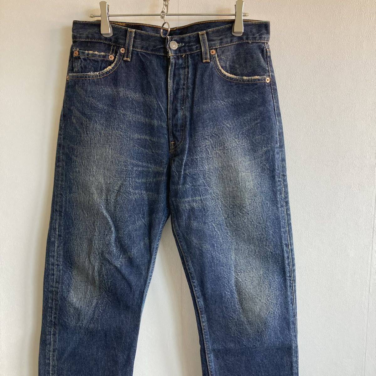 90's Levi's 501 リーバイス USA製 色落ち加工 デニムパンツ ジーンズ W30