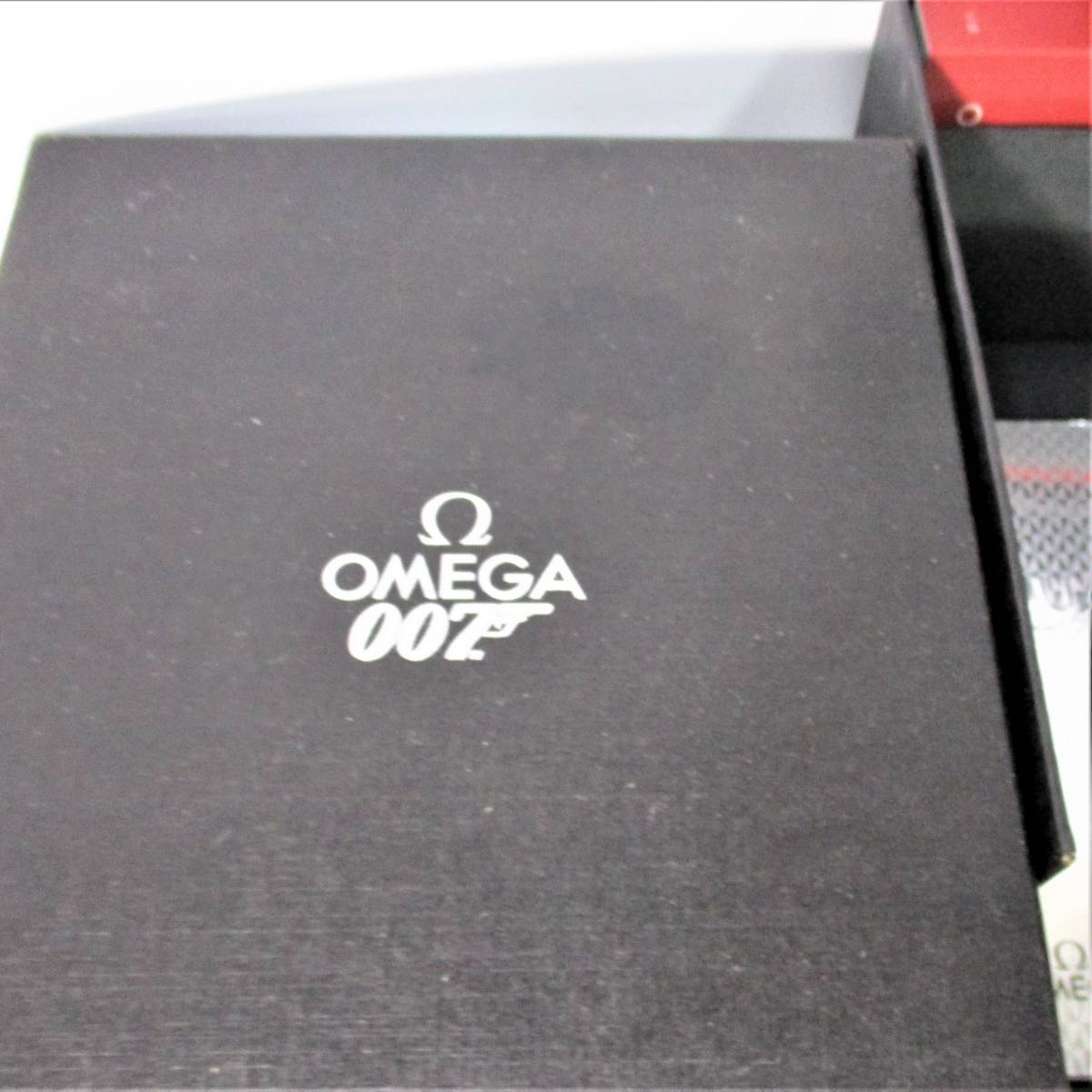 ★K0158★　オメガ OMEGA 007　 外空箱 取説 カードケース _画像9