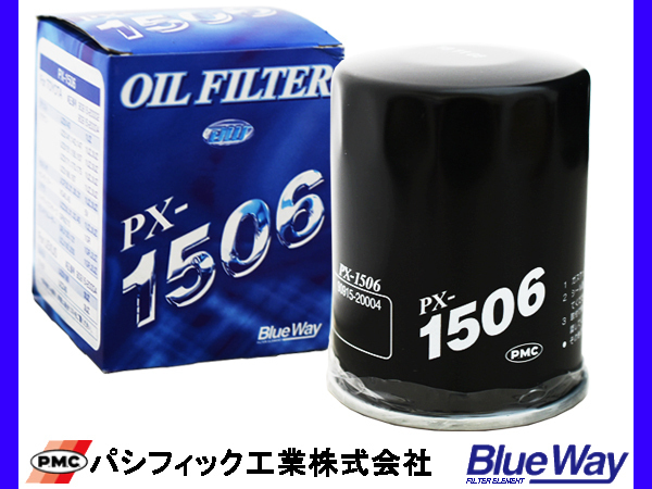 オイルエレメント パシフィック工業 BlueWay オイルフィルター 1個 PX-1506 トヨタ レクサス_画像1
