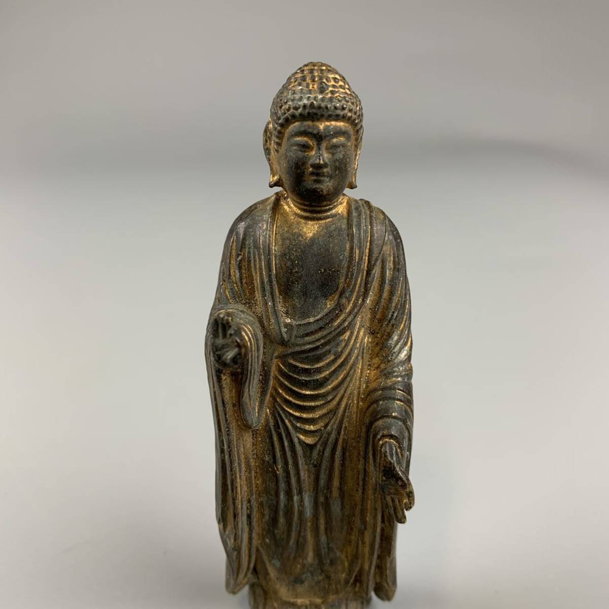 江戸時代 古銅阿弥陀佛 銅製 仏像 fkip.unmul.ac.id