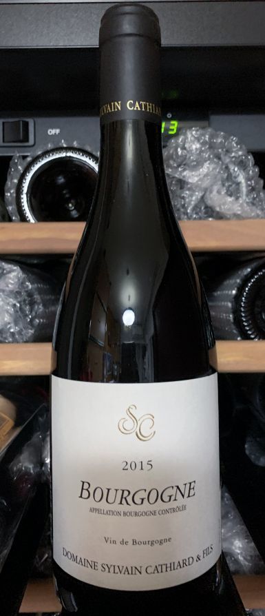 ☆シルヴァン・カティアール ブルゴーニュ・ルージュ 2015年 750ml