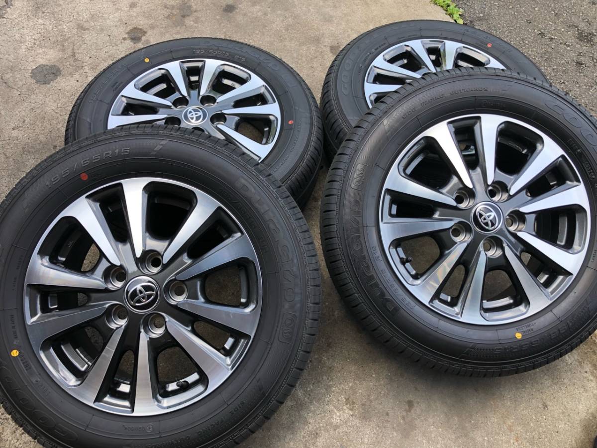 新車外し☆ エスクァイア 純正 15インチ タイヤ&ホイールセット 4本 5