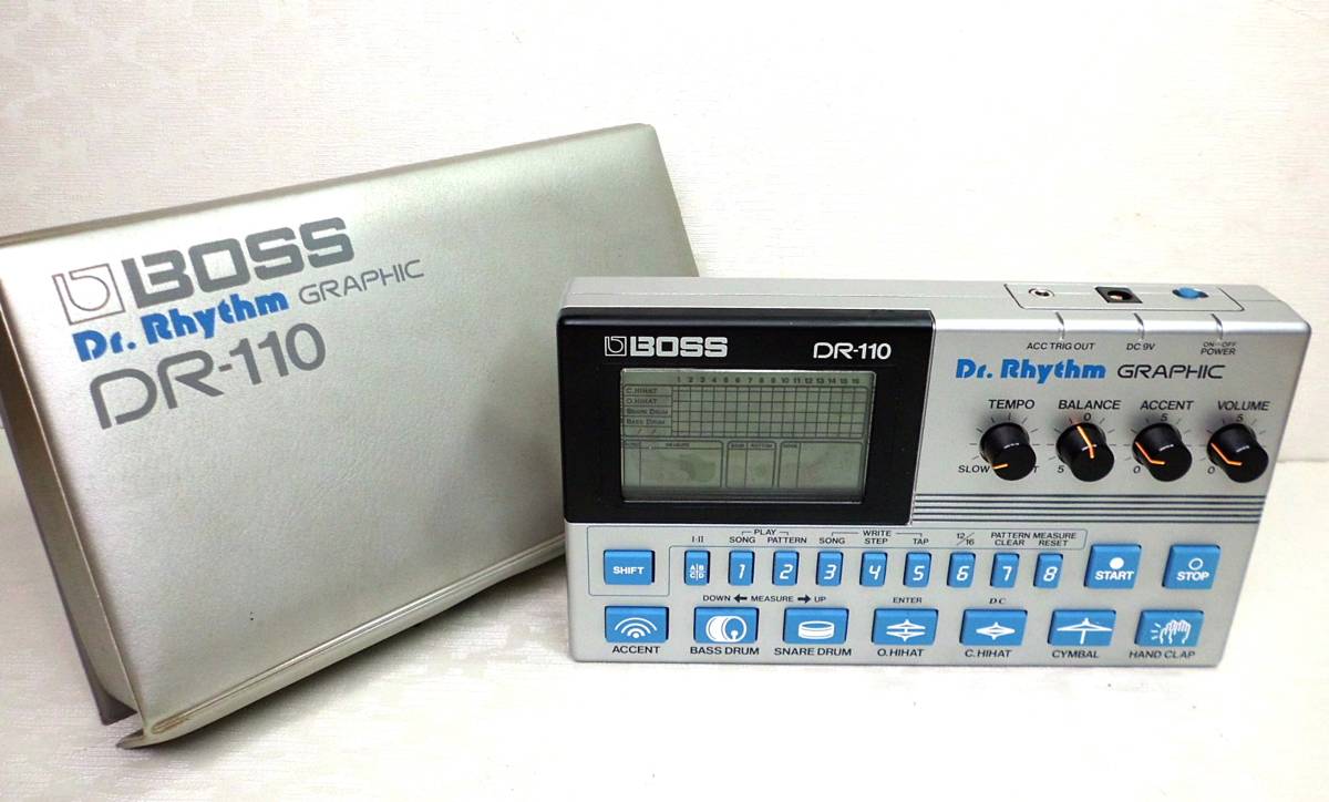 ROLAND BOSS DR-110 DR110 Drum Machine リズムマシン ドラムマシン