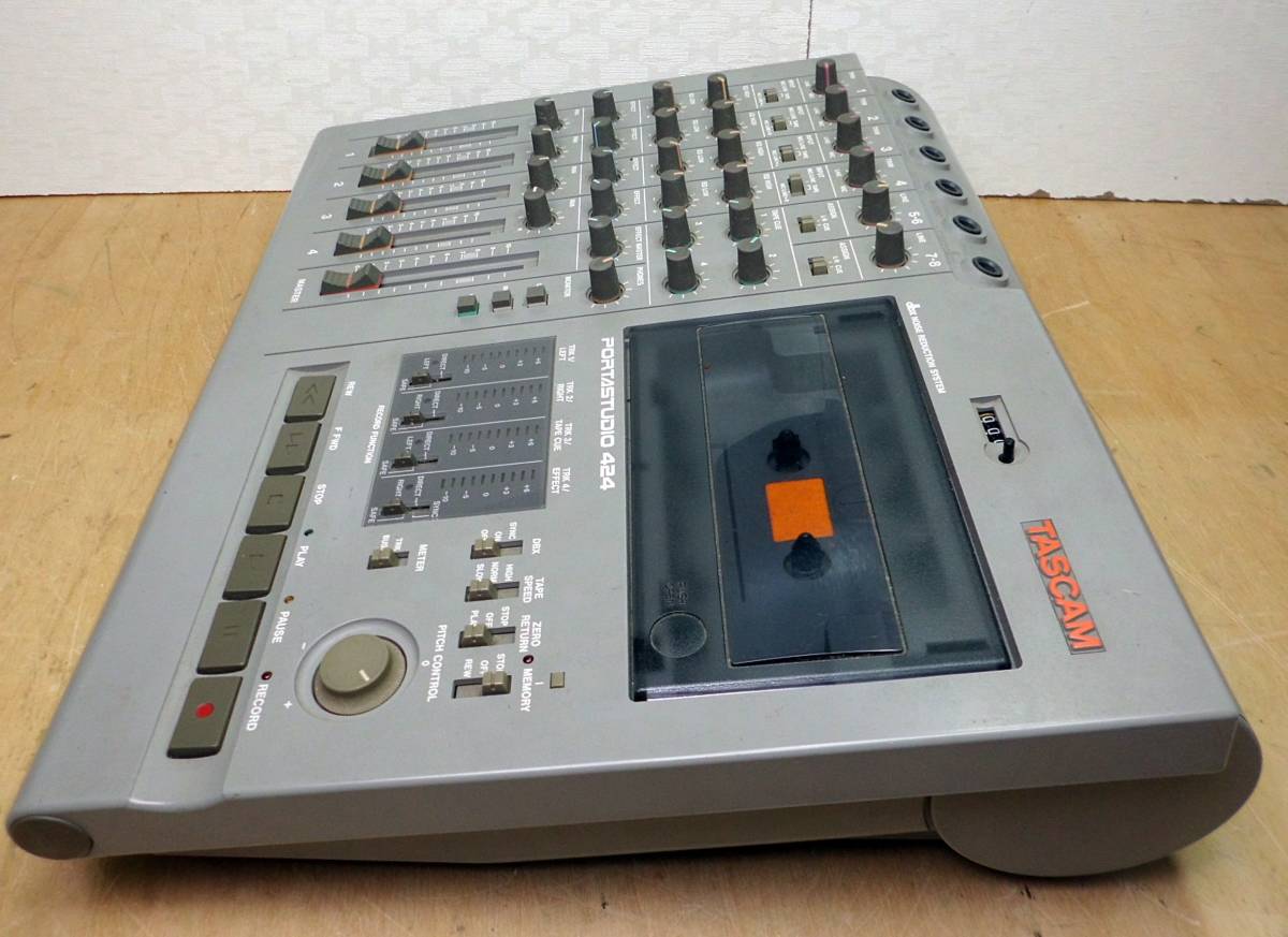 ☆ TASCAM タスカム PORTASTUDIO 424 カセットMTR マルチ ☆ TASCAM タスカム PORTASTUDIO 424 カセットMTR マルチ