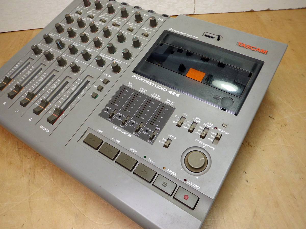 ☆ TASCAM タスカム PORTASTUDIO 424 カセットMTR マルチ ☆ TASCAM タスカム PORTASTUDIO 424 カセットMTR マルチ