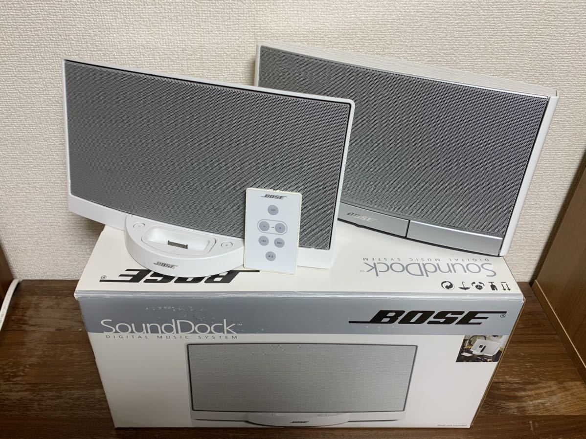 【ジャンク】 BOSE SoundDock digital music system + Portable digi〜 ボーズ サウンドドッグ 現状品 動作未確認 iPod対応 動作不明 2個_画像1