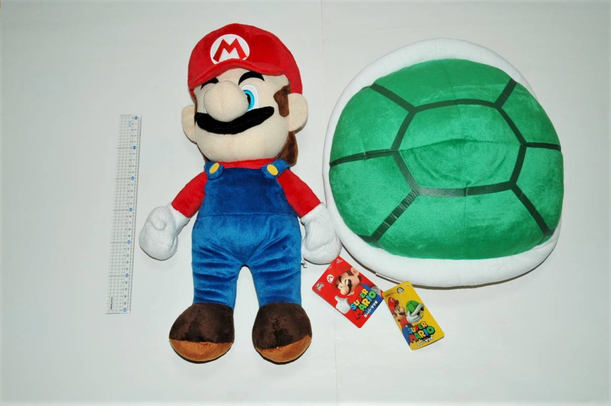 非売品☆スーパーマリオ☆特大サイズぬいぐるみ5個セット☆マリオ