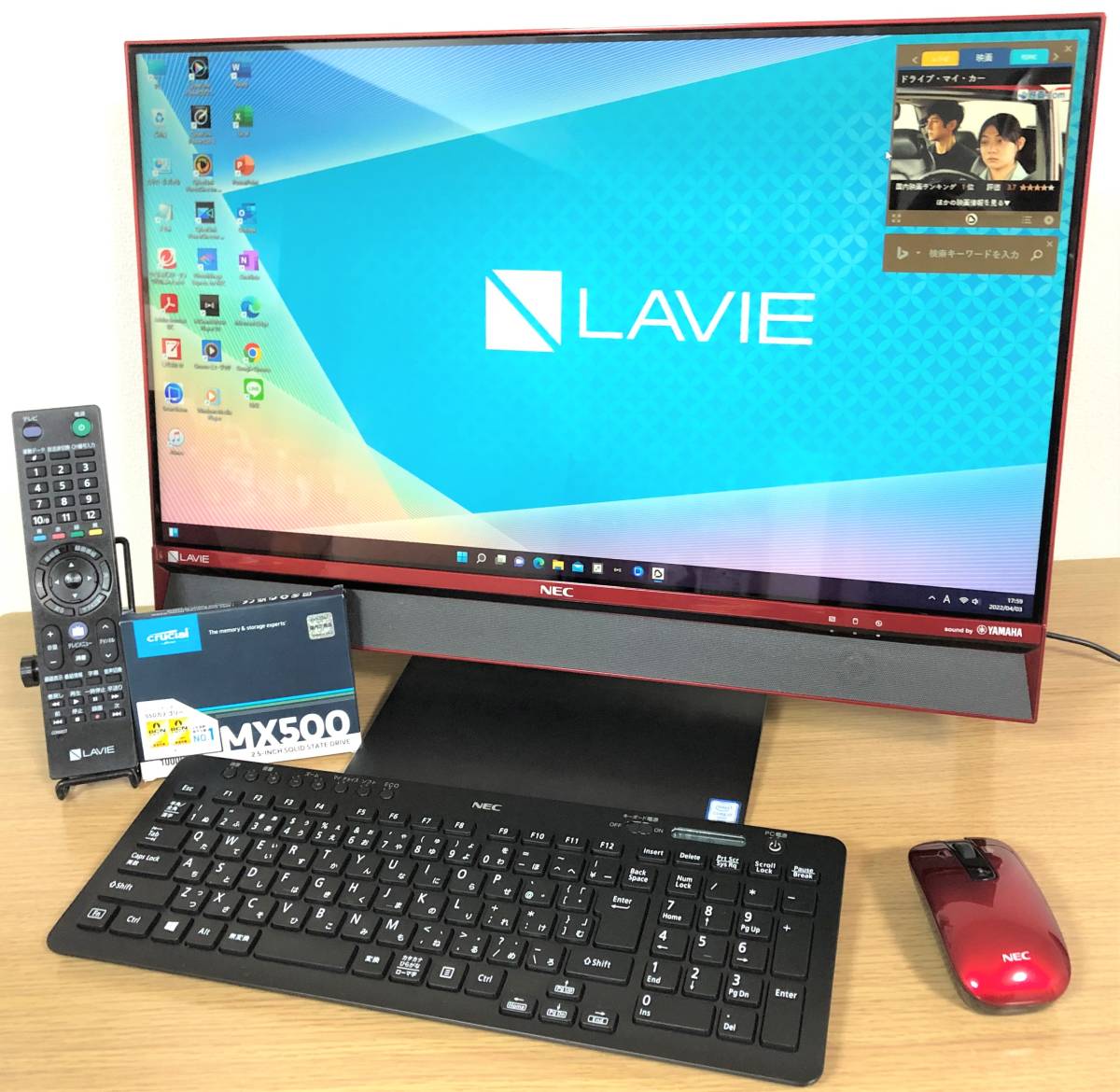 ☆NEC LAVIE Desk All-in-one PC-DA770EAR-E3 /新品SSD 1TB/Core i7 ...