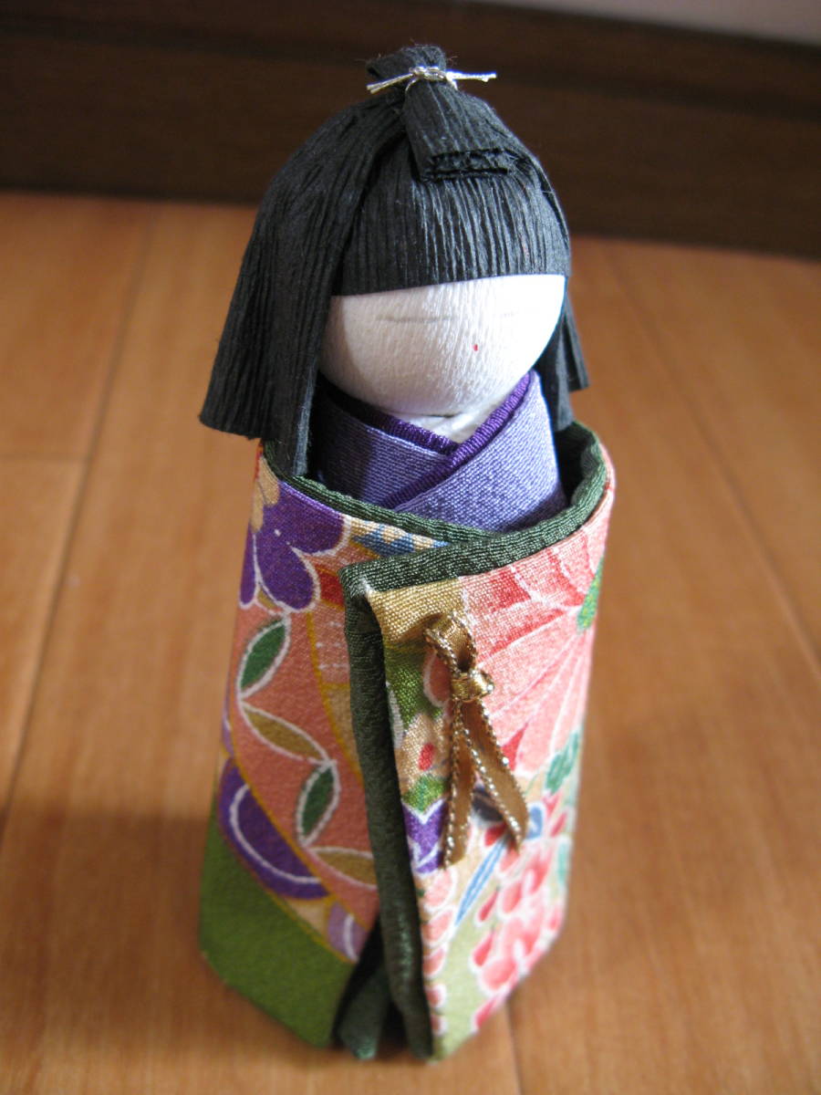  unused rice field . one . literary creation doll Japanese paper doll . paper doll hinaningyou doll hinaningyo 